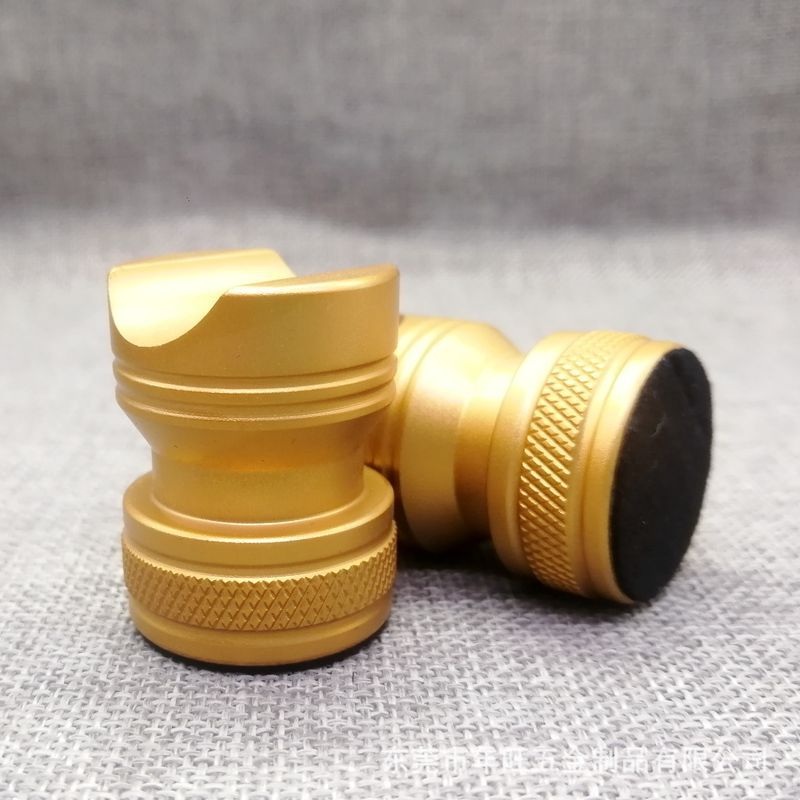 Dongguan manufacturers sell exquisite chic aluminum alloy metal cigar holder diameter 30mm high 38mm 5 colors optional