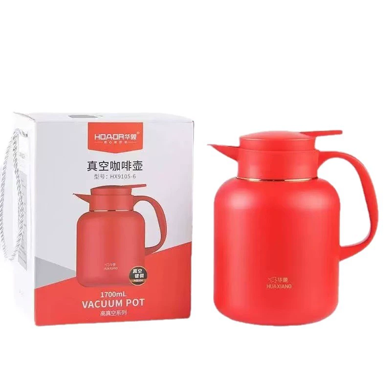 Vacuum thermos, стильная кофейная походная чайник из нержавеющей стали, объем 304, декор для дома, подарок на день рождения