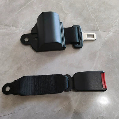 Golf Cart Safety Belt, Car seat belt - fully-enclosed-two-point-safety-belt-25-webbing-base
