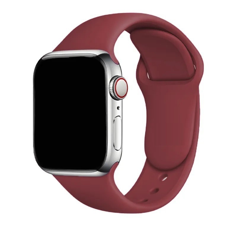 Pedidos para el Festival de Primavera # Correa de silicona compatible con Apple iWatch S10, Apple Watch Ultra 8/7/6/5