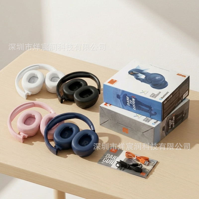 Suitable for T760Nc Bluetooth Headset Wireless Headphones Cross-Border Tune760Nc Over-Ear Headphones High-End Model One Device One Set