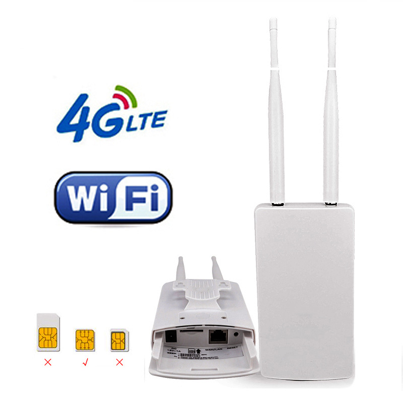 三网通免布线即用插卡 WiFi 高速Cat4 150Mbps 4G 路由器 CPE