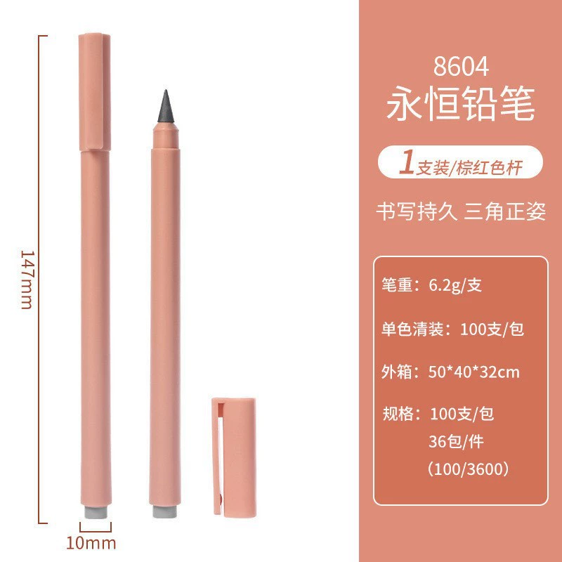 Pencil, ink for students, brush
