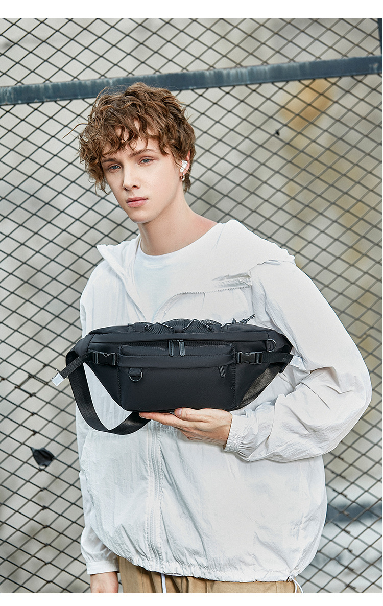 Fashion Chest Bag, Small Crossbody Backpack, Trendy Brand, Shoulder Bag, Men's Sports Bag, Casual Waist Bag_ipsvogv.com