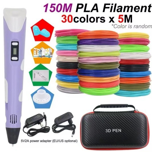 Cross-border 3D Printed Stroke Book Silicone Resistente al quemado Muñeco accesorios periféricos DIY gratuitos Bolsa de almacenamiento Consumibles PLA