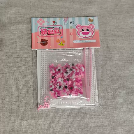 Pindou small set [rose red bear]