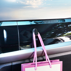 汽車上內飾金屬小掛鈎車內前排裝飾用品粘貼座椅背車載隱藏式掛勾