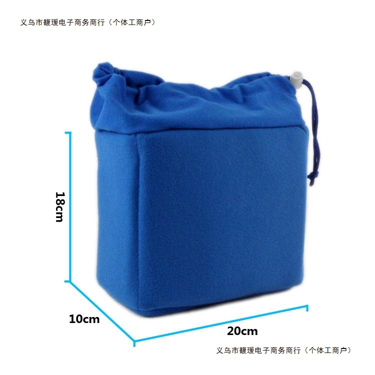 사진 충격 방지 울트라 마이크로 단일 서랍 카메라 내부 가방 핸드 헬드 두꺼운 SLR 두꺼운 벨벳 스토리지 디지털 방식으로 무료 배송