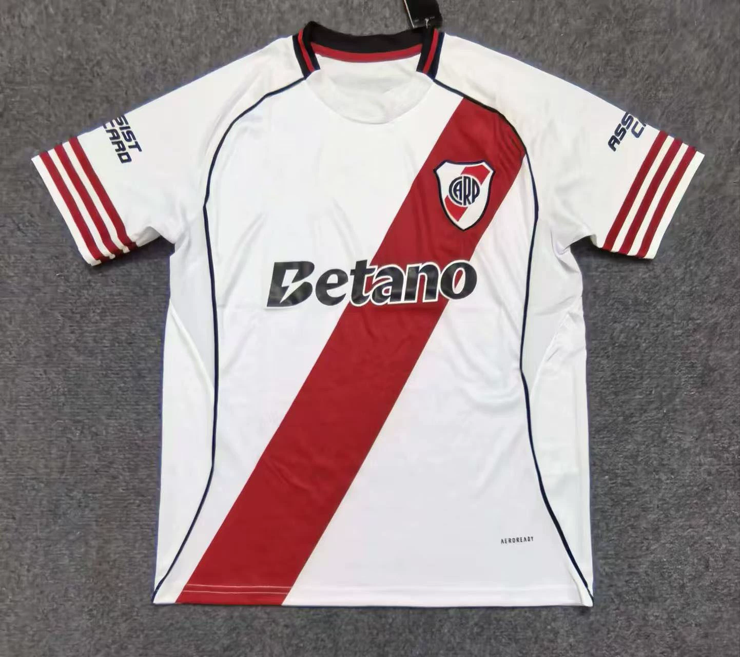 25-26 Club's new football uniform Barcelona Juventus Oasis ко-брендированная футболка с коротким рукавом джерси популярность