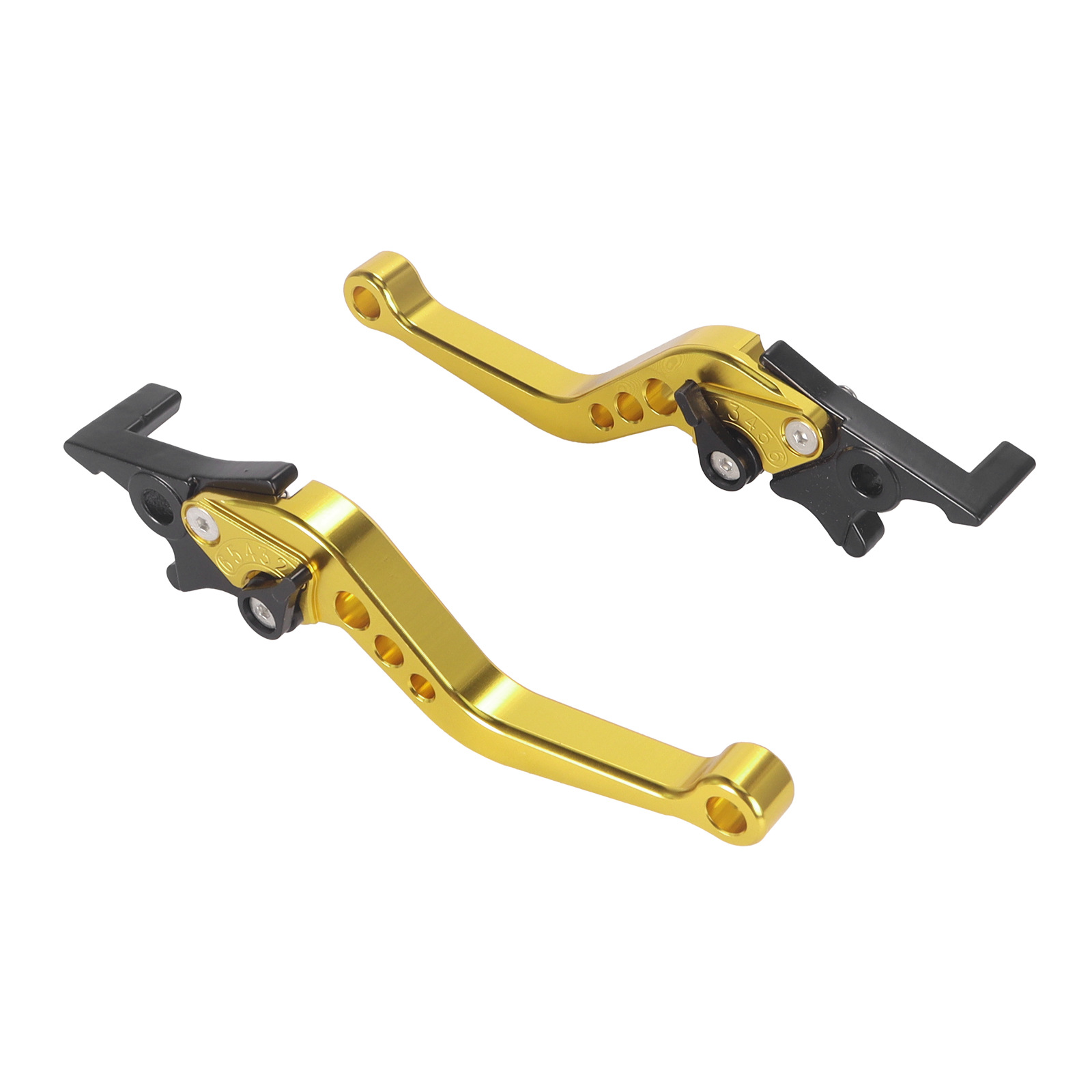 Motorcycle Cnc Accessories Modified for Fuxi Qiao Ge Dual Disc Brake Handlebar Horn Adjustable Electric Vehicle Brake Lever