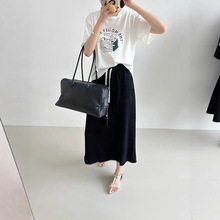 定制夏季新款宽松A字半身裙显瘦长款休闲裙