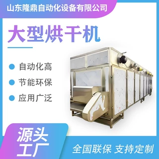 隧道式薯条烘干机 全自动香蕉片烘干房 大型果蔬脆烘干生产线定制
