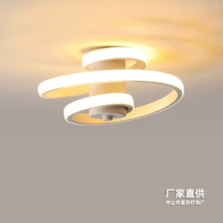 北欧极简吸顶灯网红过道灯玄关门厅阳台试衣间酒店宾馆工程灯具