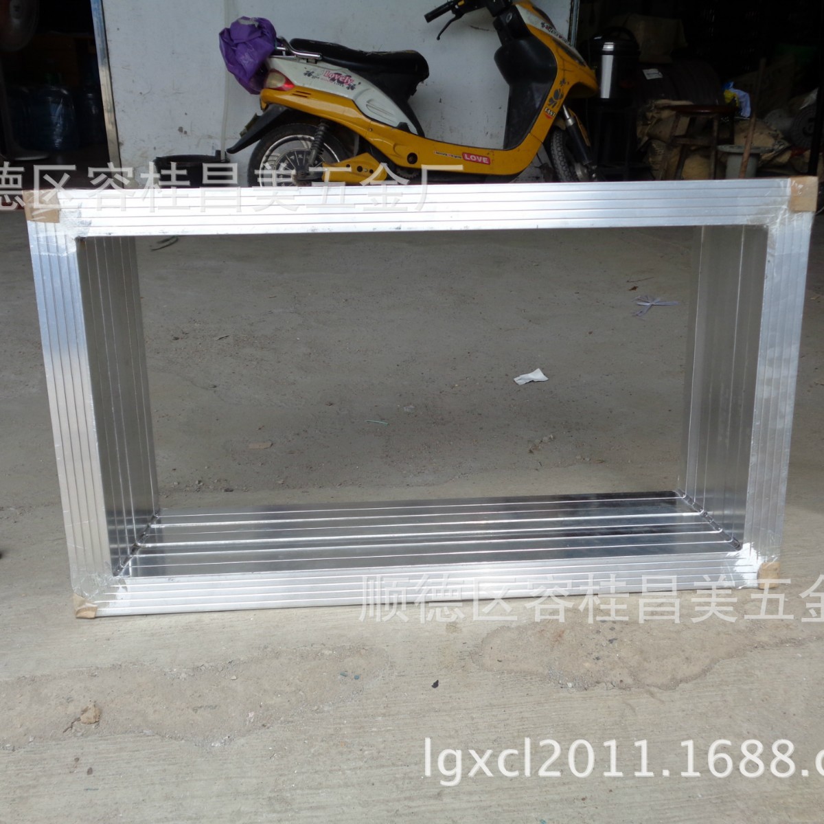 Factory direct: silk screen aluminum alloy frame, silk screen aluminum frame, mesh frame aluminum profile, aluminum mesh frame