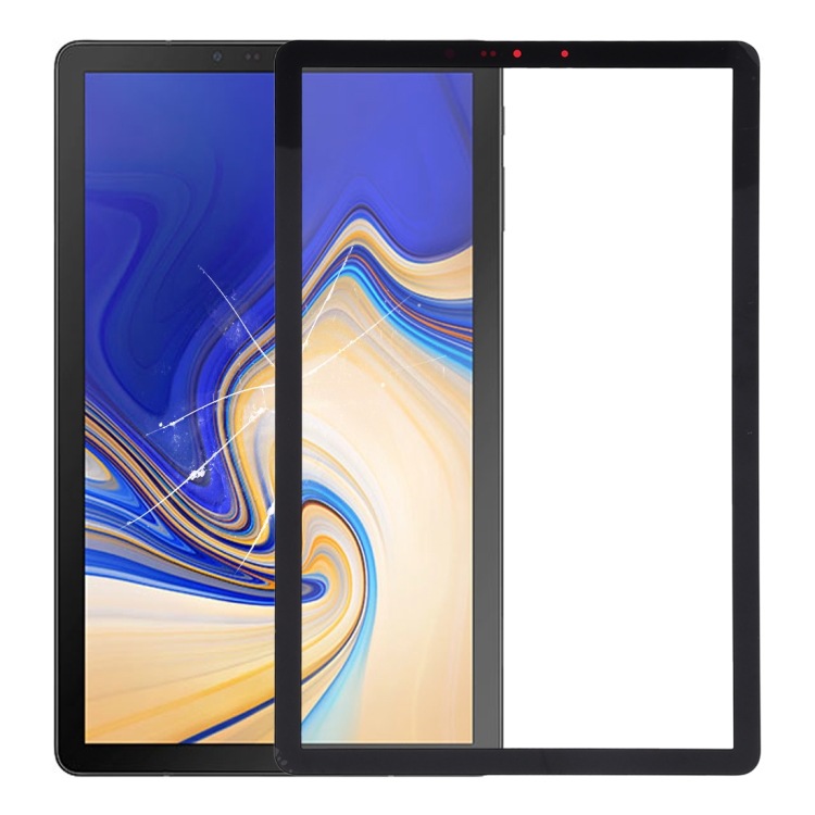 Para Samsung para Galaxy Tab S4 10.5 cubierta de vidrio frontal con pegamento OCA