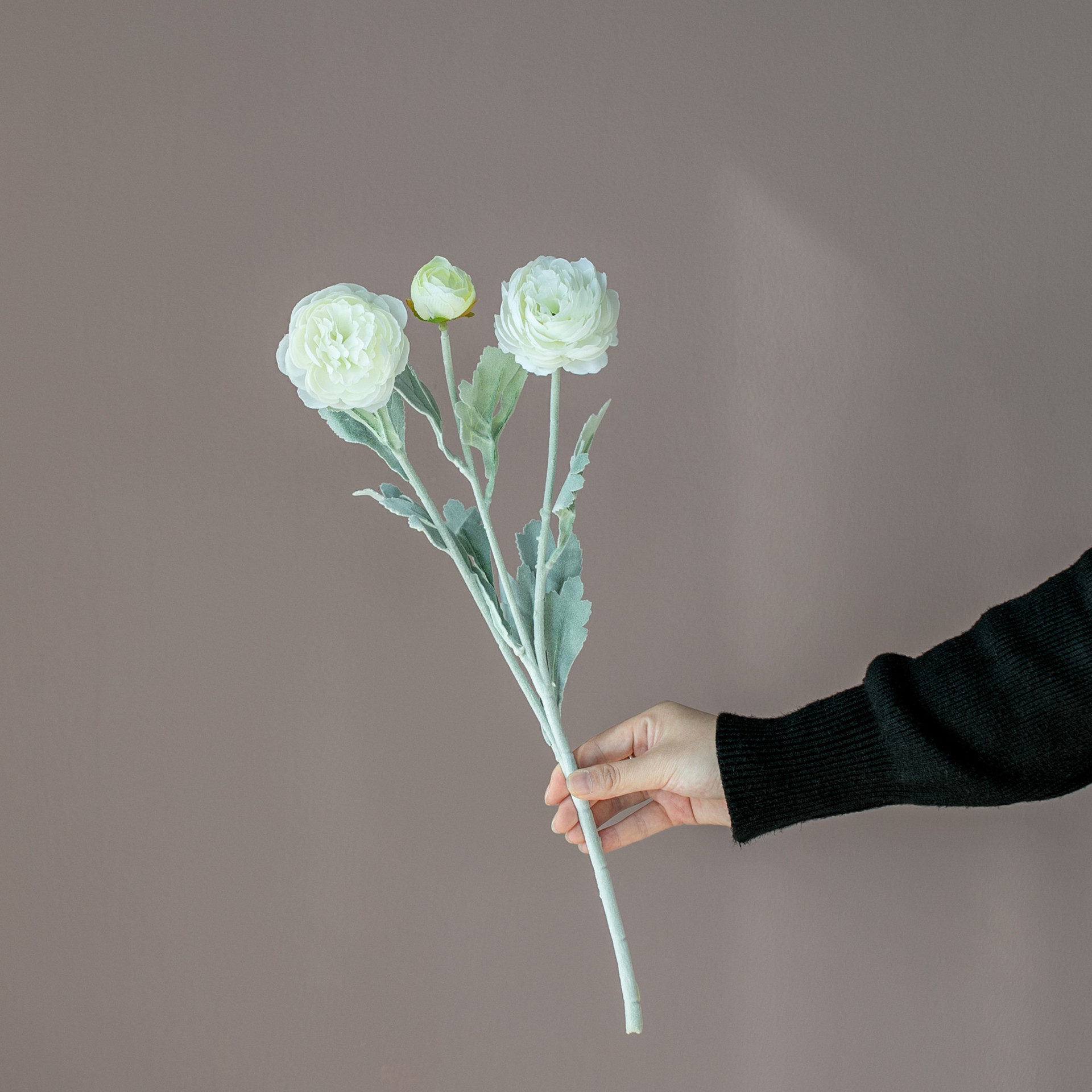 Casă și grădină flori artificiale plușate 3 capete lotus expuse decorațiuni interioare flori artificiale transmisie în direct flori artificiale en-gros_voghion.com