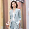 Business Suits Woman suit 2021 summer new pattern Korean Edition fashion temperament goddess Blazer Broadcast host formal wear