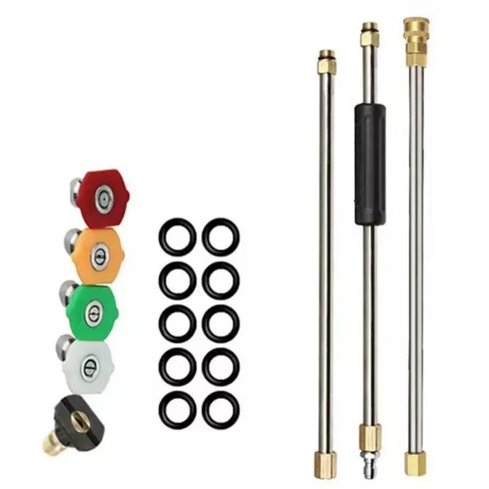 Juqianjin – High Pressure Washer High pressure car wash water gun - extension-wand-3-piece-set-combination
