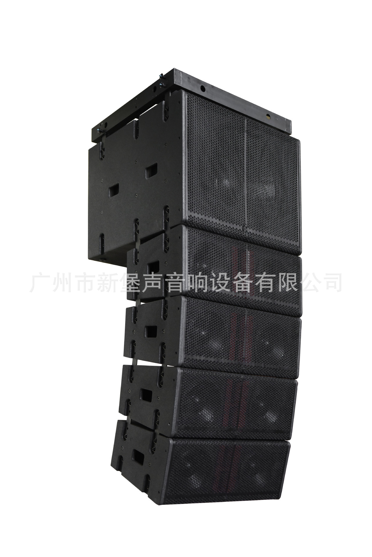 LA-208 doble 8 pulgadas más un solo 18 pulgadas de alta potencia profesional line array altavoz activo traje etapa audio boda