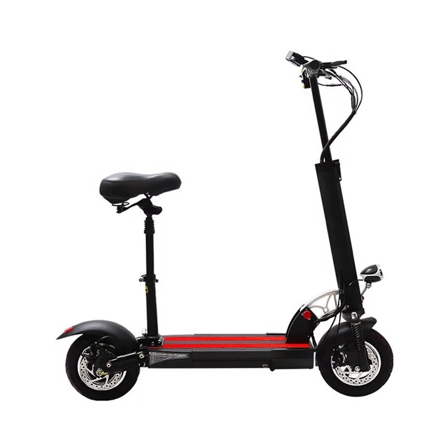 Фабрика прямых продаж 10-дюймовый внедорожный аккумуляторный аккумуляторный автомобиль электромобиль литиевый складной электрический скутер