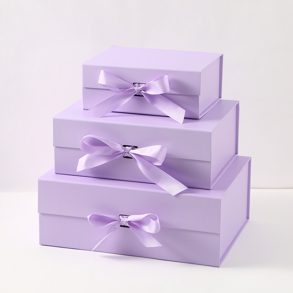 Caja plegable transfronteriza de una pieza simple caja de regalo flip caja de embalaje magnético impresión de logotipo caja de almacenamiento caja de papel al por mayor