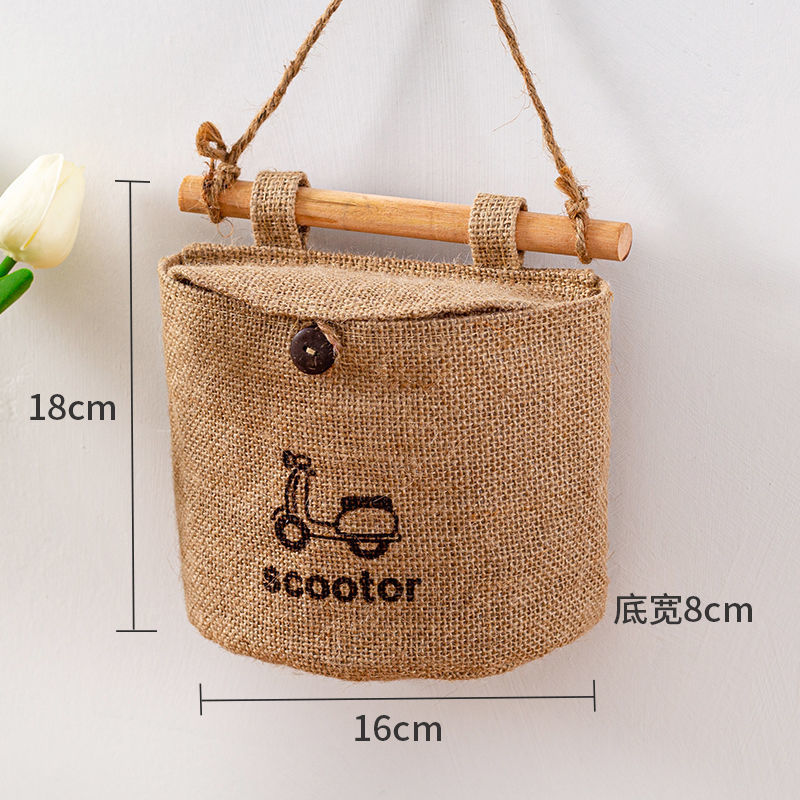Motorcycle single bag [Jute]