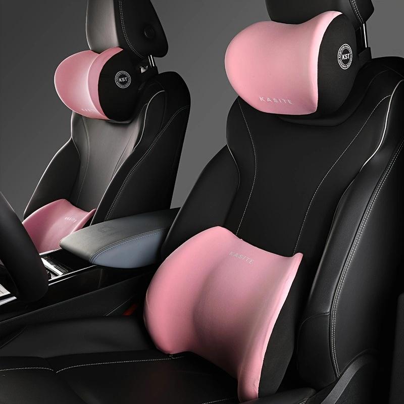 Car Lumbar Support Headrest Car Seat Cushion Driving Seat Backrest Artifact Car Cushion Headrest Pillow Lumbar Support Pillow