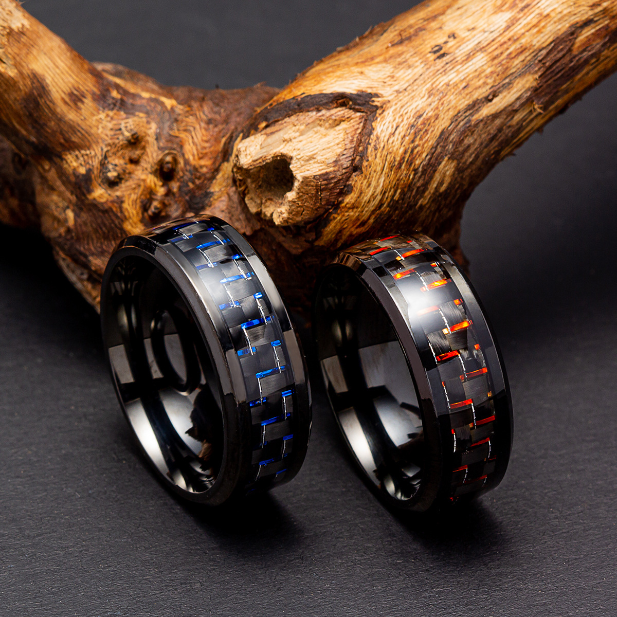 Daily, Street Occasion Titanium Steel Material Casual Streetwear Geometric Titanium Steel Plating Unisex Rings