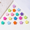 Children's fluorescence crab pin flower-shaped, small hair accessory, hairgrip, internet celebrity, flowered