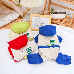 秋冬のペット服の子犬、猫のゴムは防風四足の服をつなぎ合わせて熊のテディの小型犬より卸売りします。