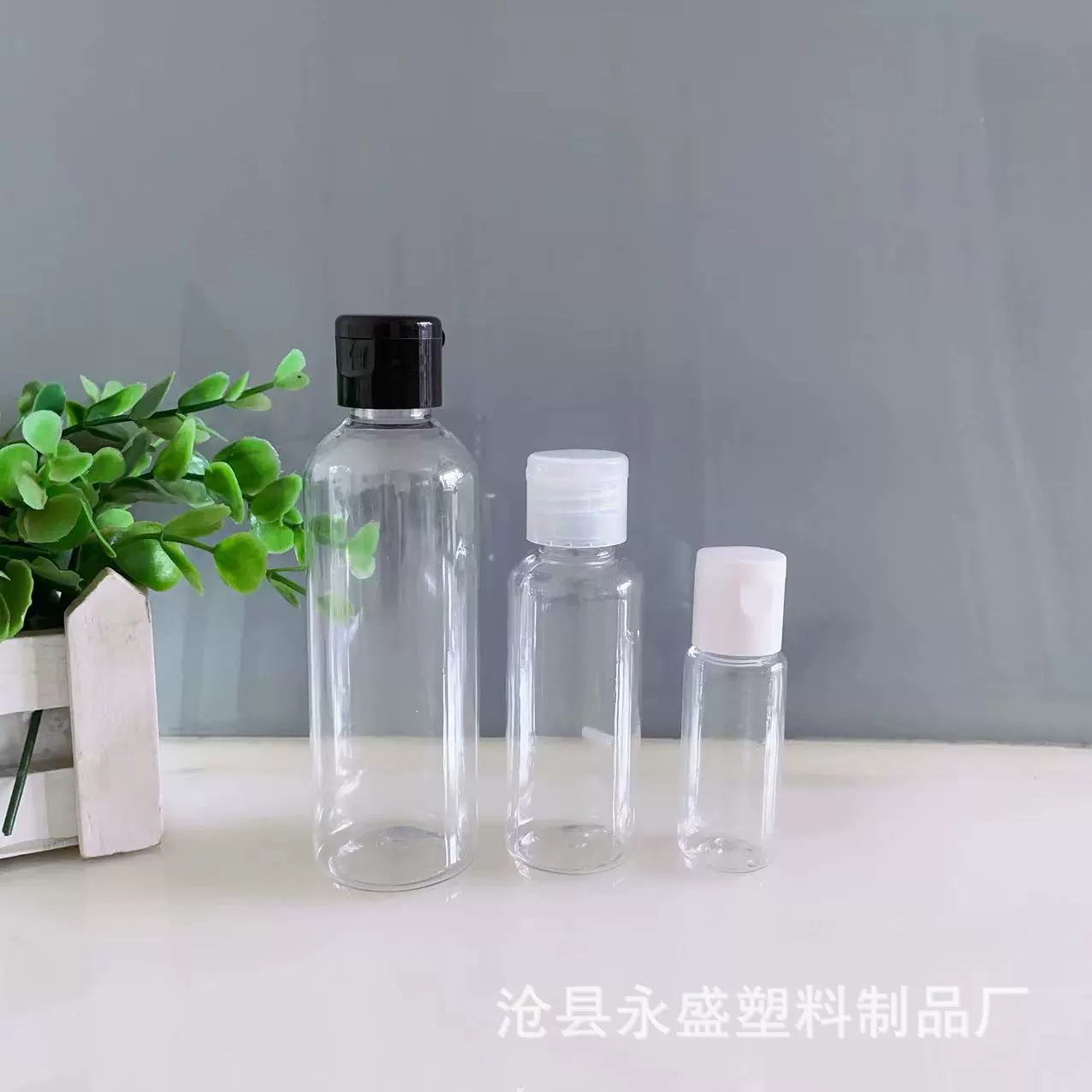 Пластиковые флаконы с откидной крышкой 20, 30, 50, 100 мл, герметичные дозирующие флаконы из ПЭТ, прозрачные флаконы с крышкой-бабочкой для выдавливания