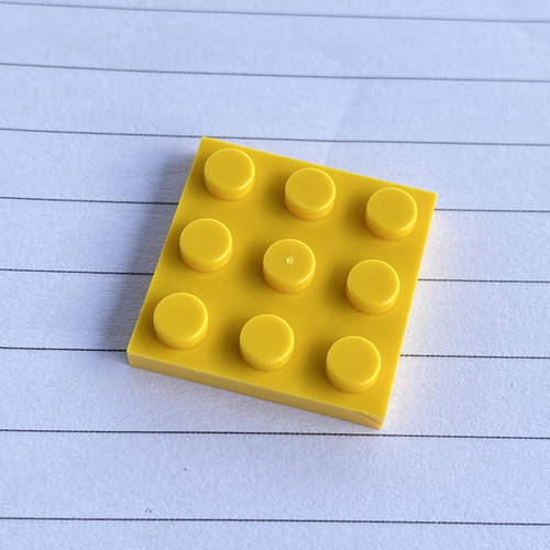 Compatible with LEGO 11212 accessories small particle assembled building blocks bulk parts low brick sheet board 3x3 MOC material