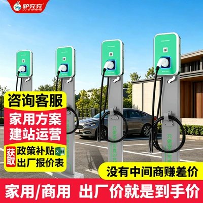 Luzhuchong New Energy Electric Vehicle 7Kw Home Charging Station Commercial Scan-Code and Card-Payment Charging Station