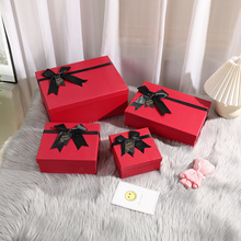 红色高档礼品盒 各种商品包装礼物盒子衣服鞋子天地盖礼盒