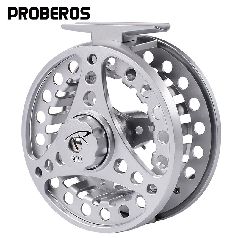 PROBEROS 全金属渔轮飞钓轮飞蝇轮前打轮冰钓轮大号鱼线轮渔线轮|undefined