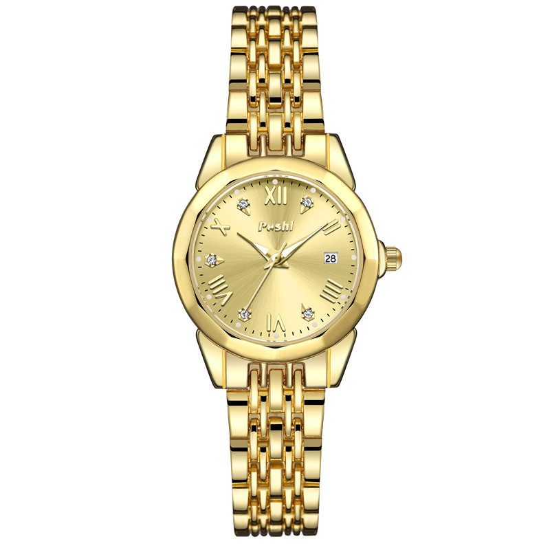 Venta caliente calendario único impermeable reloj de mujer POSHI marca reloj de cuarzo reloj de moda mujer TikTok live