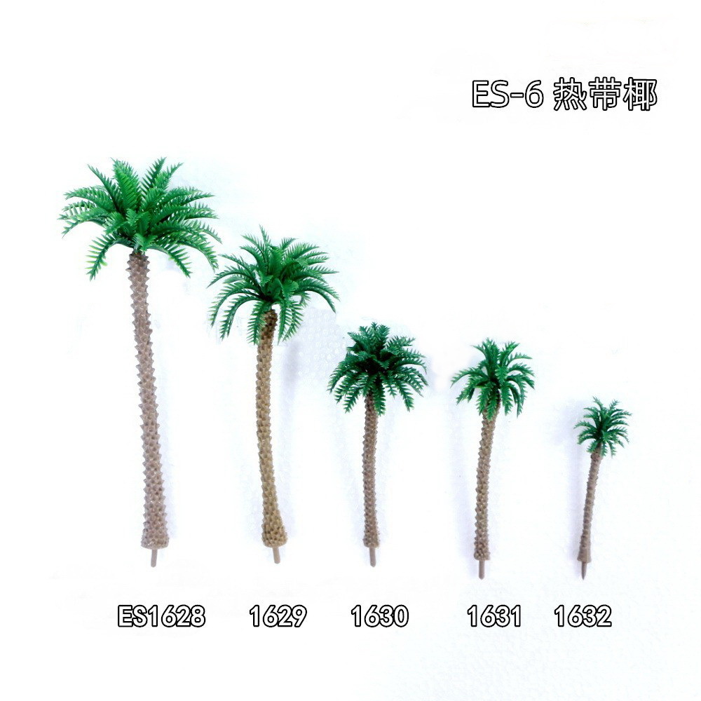热带椰ES-6系列 规划设计 沙盘楼盘微景观模型树 非洲椰子模型树