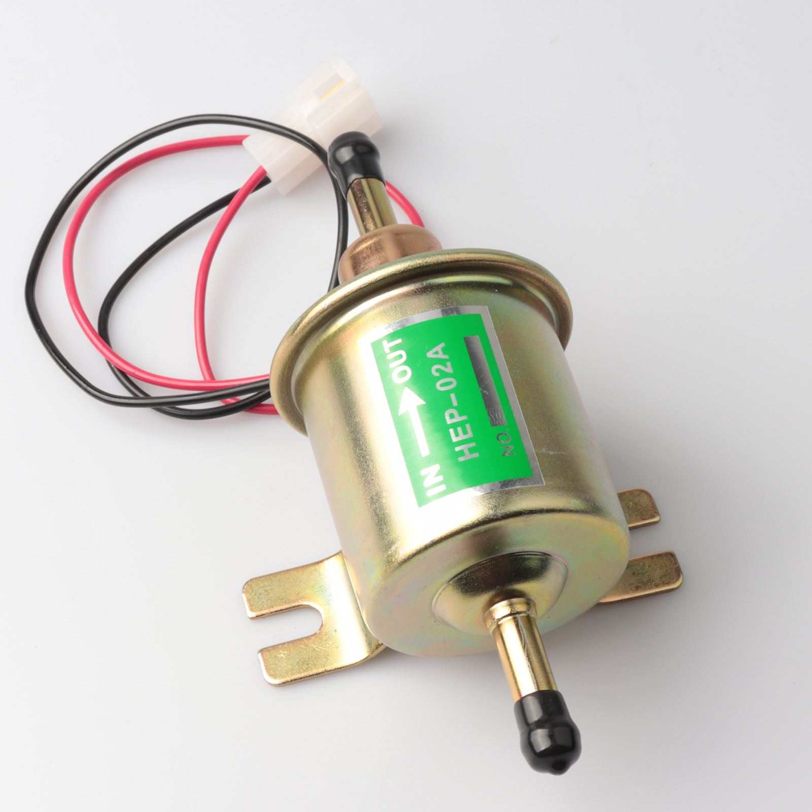Factory Direct Sales Universal 12V Electronic Fuel Pump Diesel Pump Hep-02A Oil Pipe Filter Set for Car Modification
