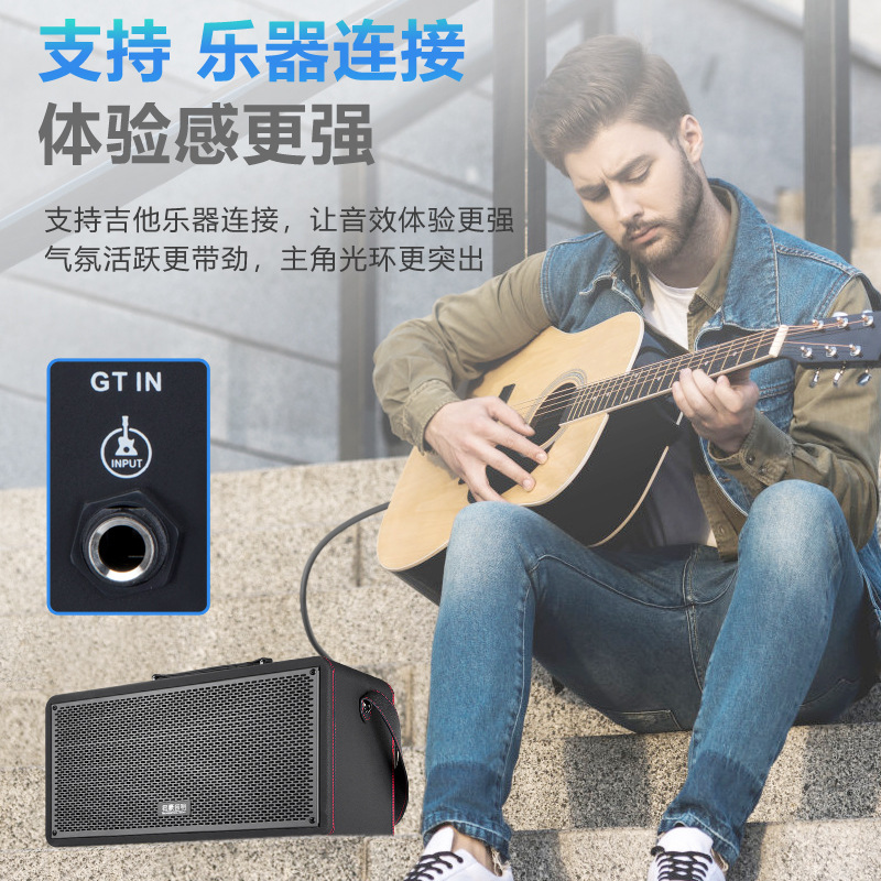 工場の現物卸売り家庭用k歌スピーカー携帯型屋外bluetoothマイクスピーカーと無線マイク|undefined