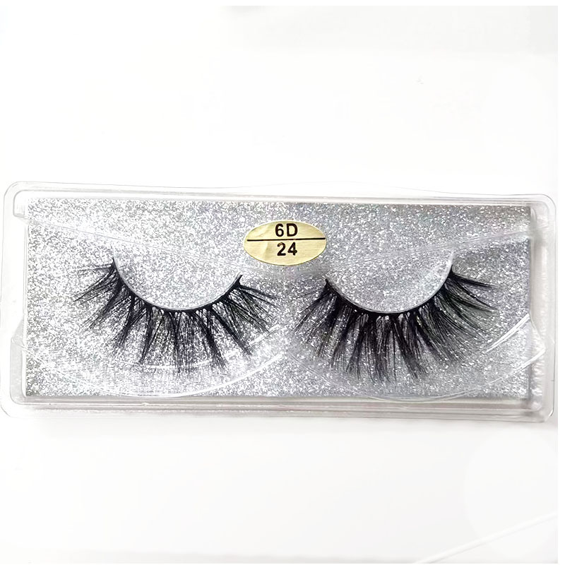 Pestañas postizas de fibra química tridimensional 3D que se curvan un par de pestañas multicapa gruesas ojos grandes y suaves pestañas cómodas