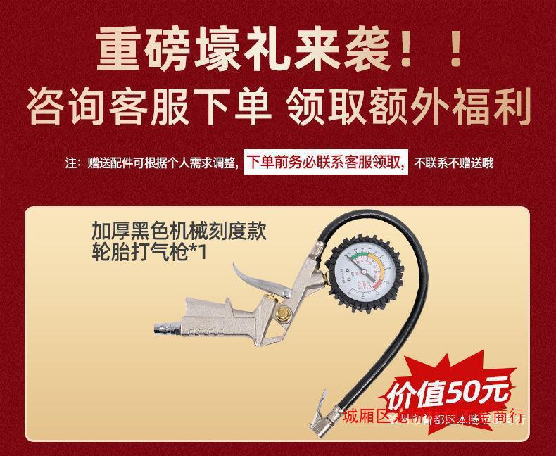 German Zhipu air compressor pump small 220v air compressor oil-free mute industrial grade woodworking high pressure