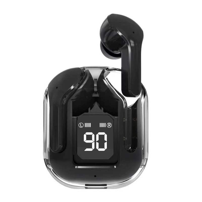 新しいスポーツ Bluetooth ヘッドセット XT16 インイヤーデジタルディスプレイ長いバッテリー寿命透明 Bluetooth ヘッドセット|undefined