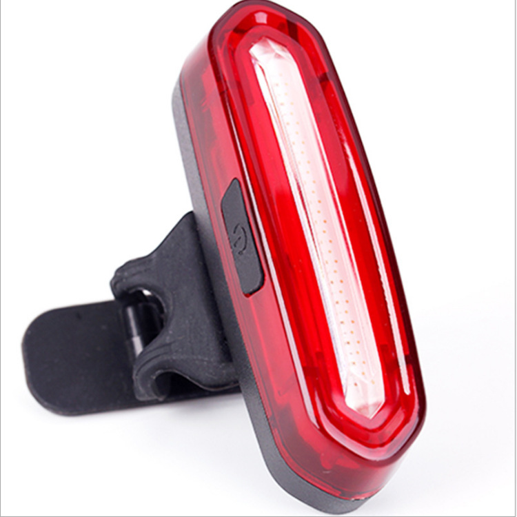 Bicicleta luz trasera USB recargable Riding noche intermitente LED luz de advertencia accesorios para bicicletas montar equipo