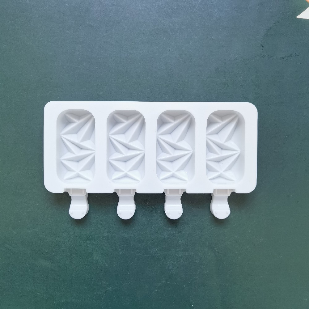 4 pequeños 44 molde de silicona pastel helado pudín molde de postre jabón utensilios de cocción