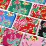 东北中国夏季印花棉布