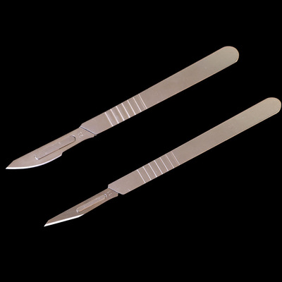 11 Surgical Blades steel knife 23 Number 3/4 No surgical knife handle repair grafting Stainless steel Tool carrier wholesale