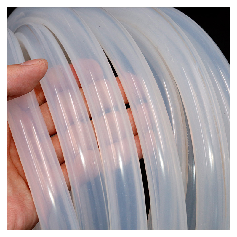 食品级硅胶管 硅橡胶透明软管透明硅胶吸管 茶饮水机硅胶管厂家