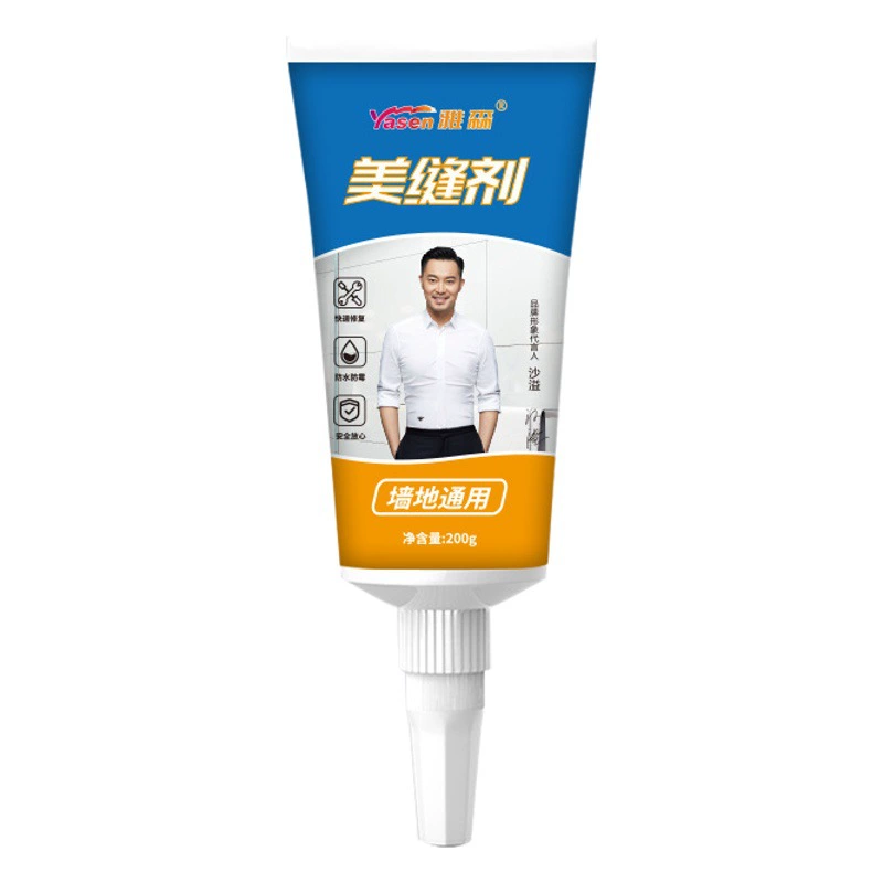 Швейный агент Yasen Керамическая плитка и напольная плитка Бытовой деревянный пол Швейный клей-герметик Водонепроницаемый устойчивый к плесени Туалетный герметик
