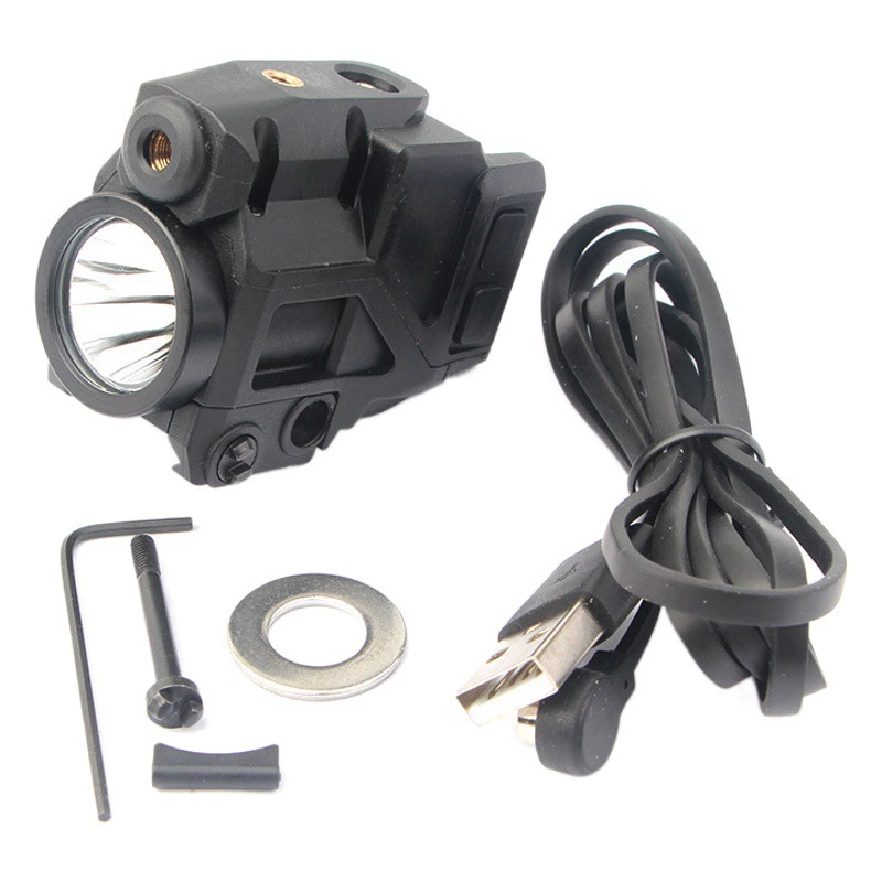 Новый Магнитный зарядный красный, зеленый и синий Лазерный прицел уличный встроенный лазерный фонарик Лазерный прицел