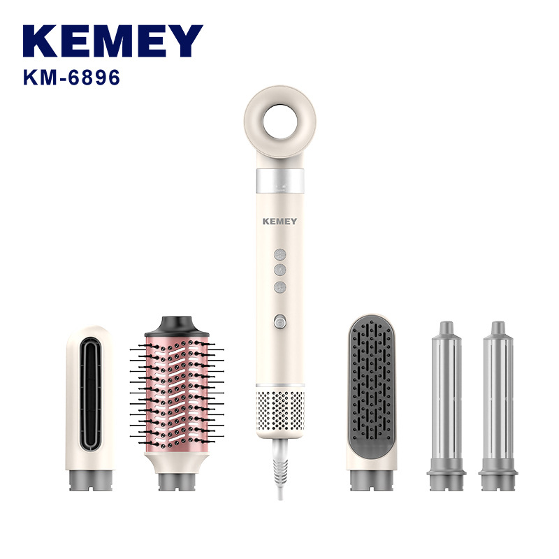 Kemei transfronterizo KM - 6896 secador de pelo de alta potencia no daña el cabello secador de pelo de iones negativos gran viento